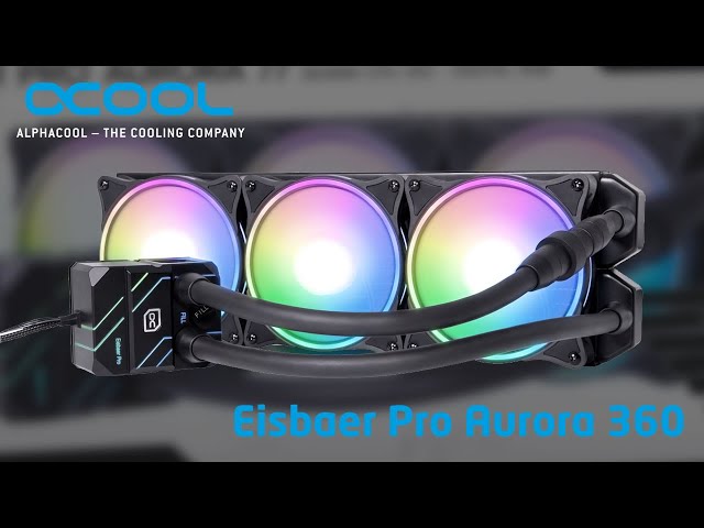 Alphacool Eisbaer Pro Aurora 360, du lourd pour les processeurs HEDT