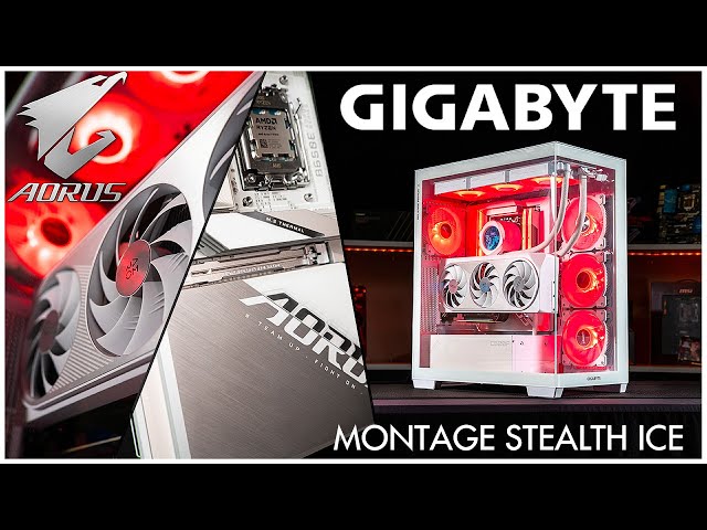 On monte un PC GAMER Full White MAGNIFIQUE avec GIGABYTE et AORUS !!!