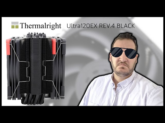 Thermalright Ultra120EX REV 4 BLACK, un noir intense !