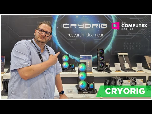 Refroidissement � GOGO chez CRYORIG au COMPUTEX