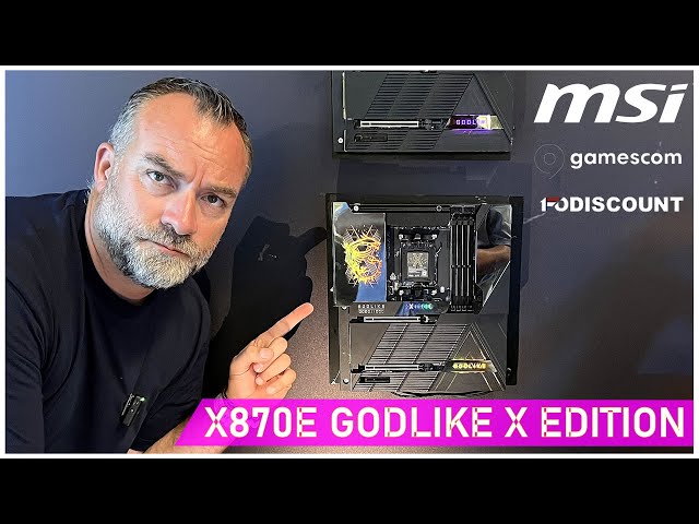 MSI d�voile la X870E GODLIKE X Edition : une carte m�re COLOSSALE !!!