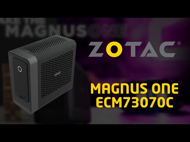 Prsentation ZOTAC ZBOX MAGNUS ONE ECM73070C, petit, puissant et complet
