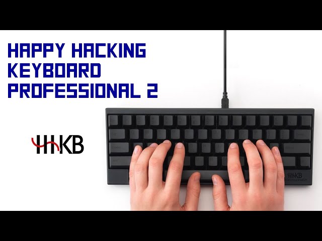 Prsentation clavier PFU Happy Hacking Keyboard Professionnal 2