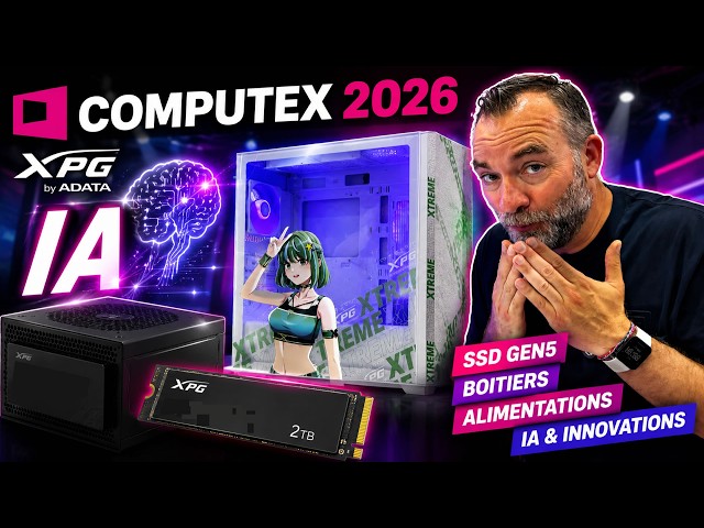 ADATA, XPG, TRUSTA, la TONNE de nouveaut�s HARDWARE