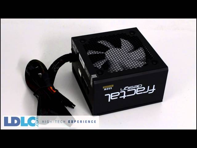 Pr�sentation alimentation Fractal Design Int�gra M 550 w