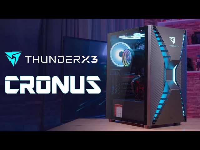 Prsentation boitier THUNDER X3 CRONUS : du style et du RGB
