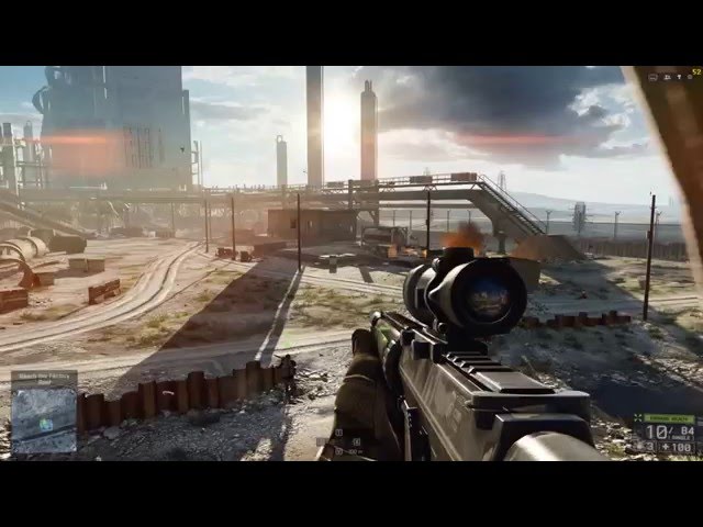 Ingame 4K XMG U726 Battlefield 4 (mod Ultra) Nvidia GTX 980