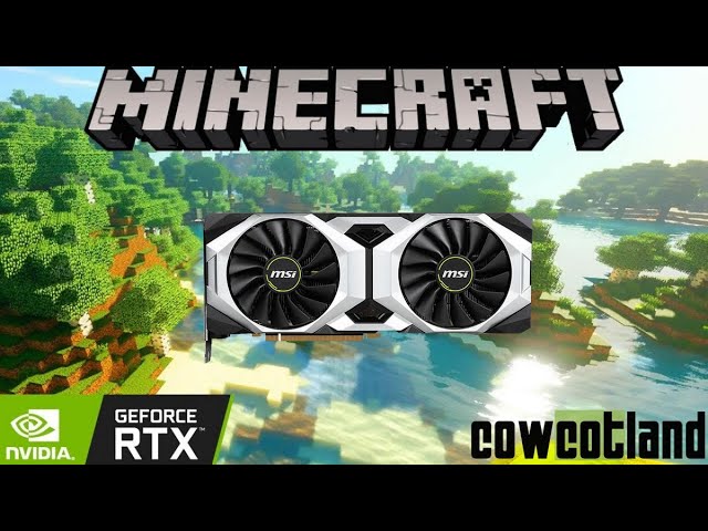 Le Ray Tracing et DLSS dans Minecraft Part I et jeu concours RTX 2080 Ti avec NVIDIA