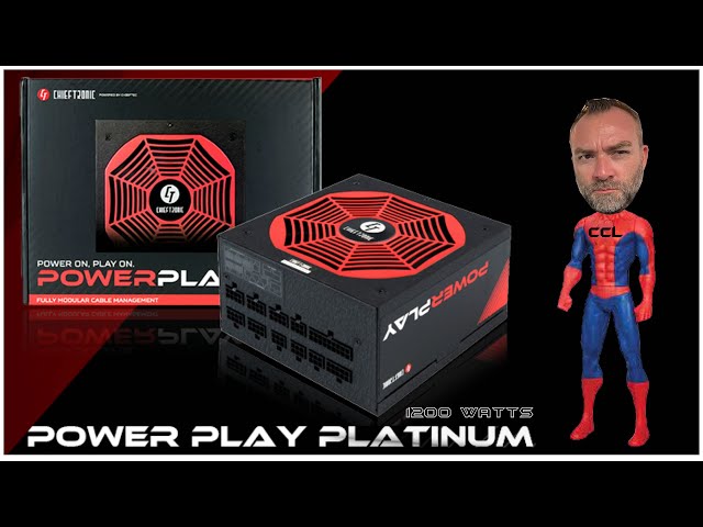 CHIEFTRONIC POWERPLAY PLATINUM : 1200 watts � la sauce SPIDERMAN