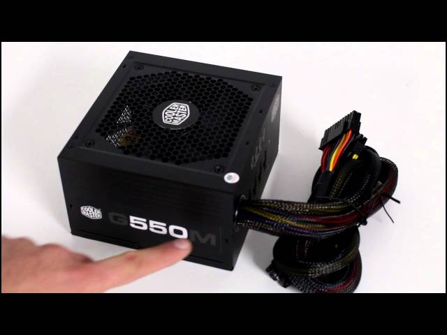 Pr�sentation Alimentation Cooler Master G550M