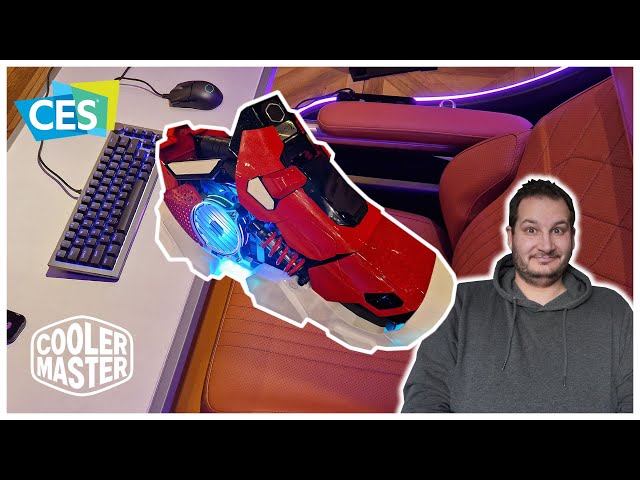 CES 2023 : un stand compl�tement fou chez Cooler Master !