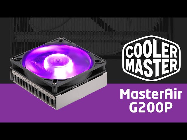 Pr�sentation ventirad Cooler Master MasterAir G200P