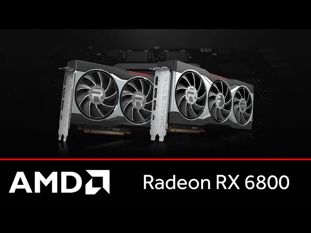 Pr�sentation carte graphique AMD RADEON RX 6800