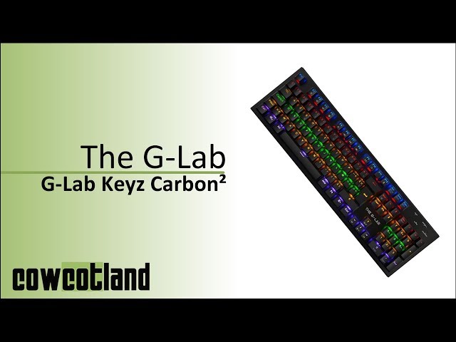 Prsentation clavier The G-Lab Keyz Carbon