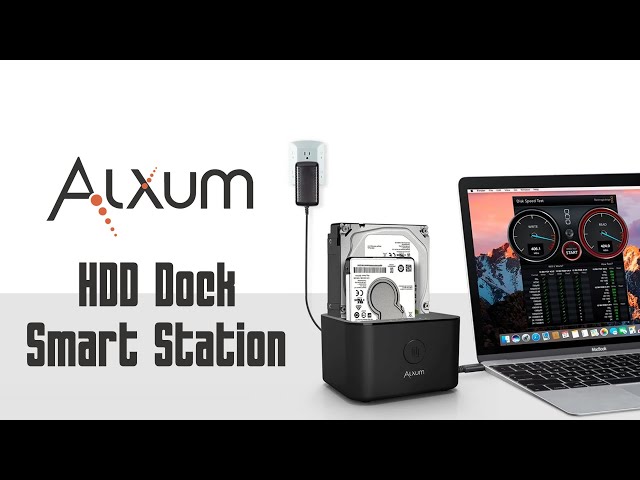 Prsentation chargeur et dock HDD ALXUM