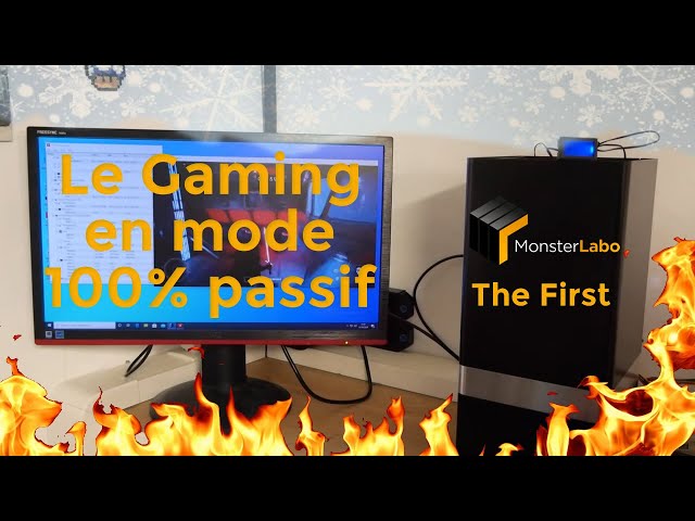 TEST : Boitier ITX passif Monster Labo The First, passage au Gaming