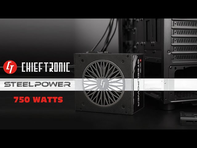 CHIEFTRONIC STEELPOWER 750 : 80 euros pour du 80 Plus Bronze modulaire