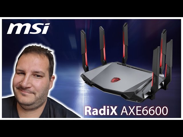 MSI RadiX AXE6600, un routeur au design agressif, mais...