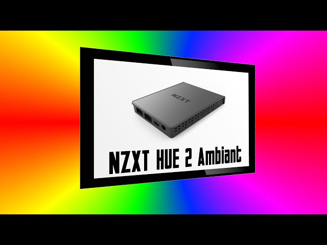 Pr�sentation kit NZXT HUE 2