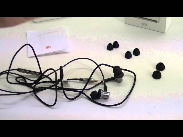 Pr�sentation casque intra Xiaomi Hybrid