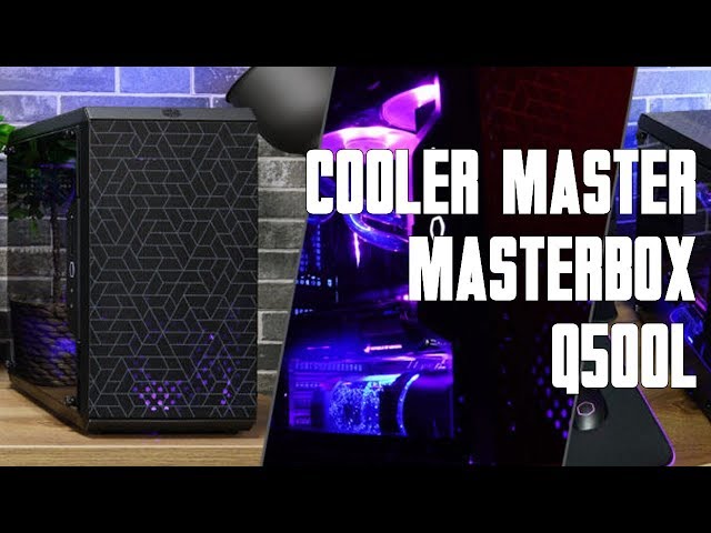 Prsentation boitier Cooler Master Q500L, un boitier ATX  49.90 ?