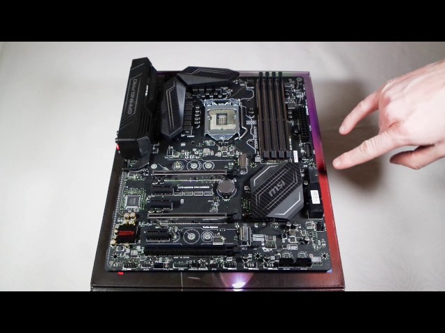 Pr�sentation carte m�re MSI Z270 Gaming Pro Carbon