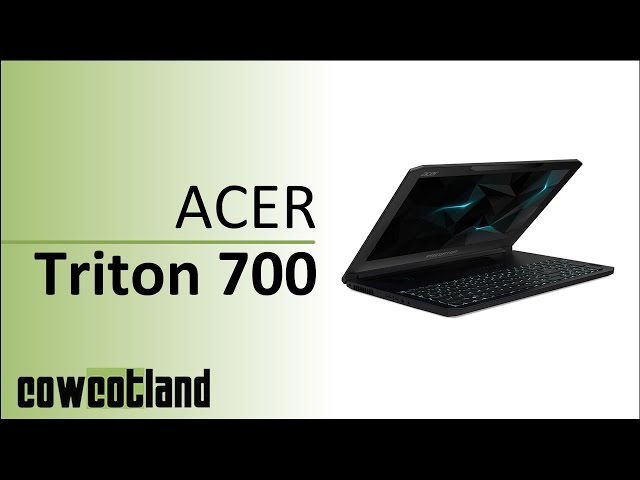 Prsentation portable gamer ACER TRITON 700