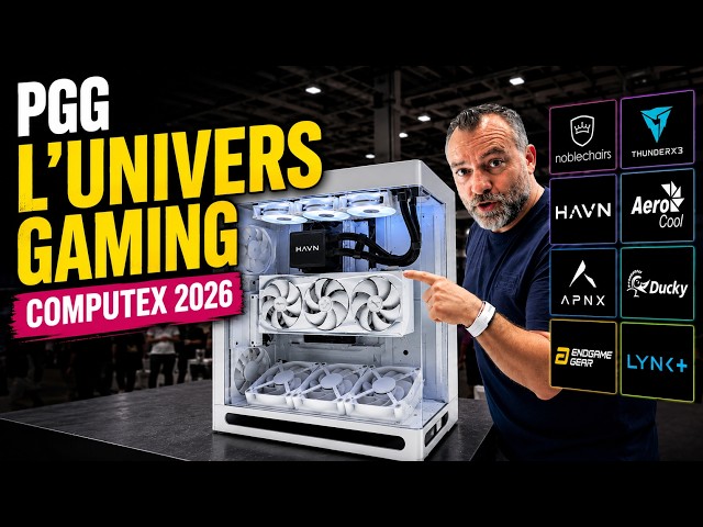 PGG, le stand aux 1000 marques du COMPUTEX 2026 !!!