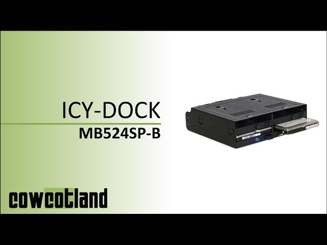 Prsentation ICY-DOCK Flexidock MB524SP-B