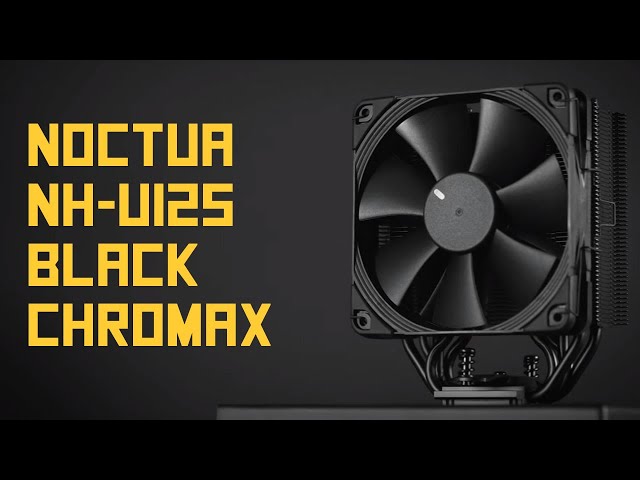 Pr�sentation Noctua NH-U12S chromax.black