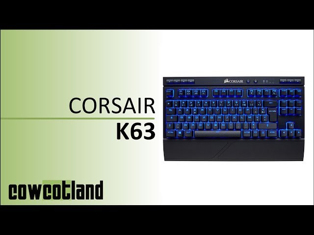 Pr�sentation clavier Corsair K63