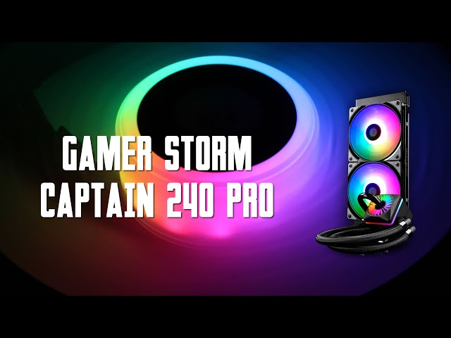 Pr�sentation Gamer Storm Captain 240Pro