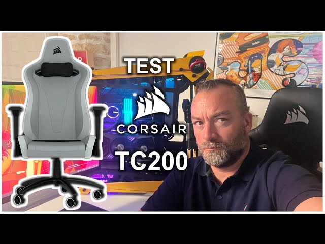 CORSAIR TC200 : Un siège Gamer pour les gabarits XL