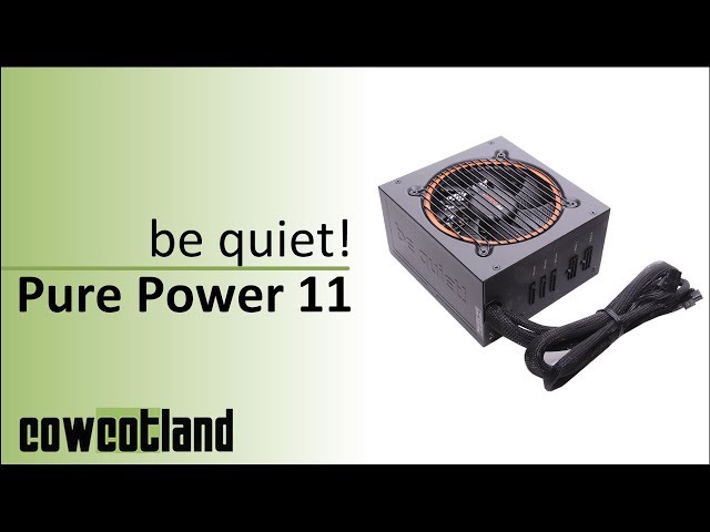 Pr�sentation alimentation be quiet! Pure Power 11, 700 watts