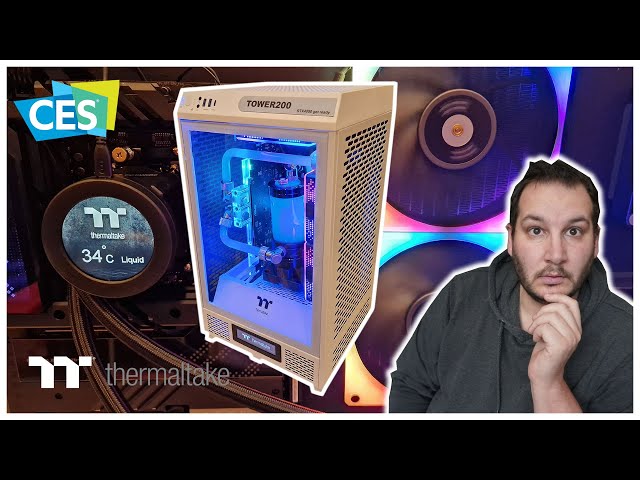 CES 2023  : Thermaltake sous OGM avec du gros en boitier, cooling et alim !