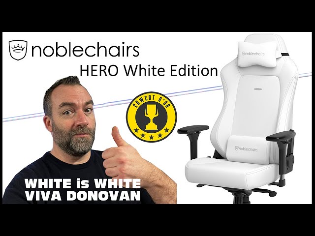 noblechairs Hero White Edition : White is White