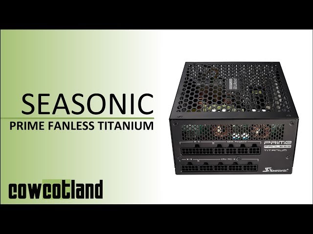 Pr�sentation alimentation Seasonic Prime Fanless Titanium