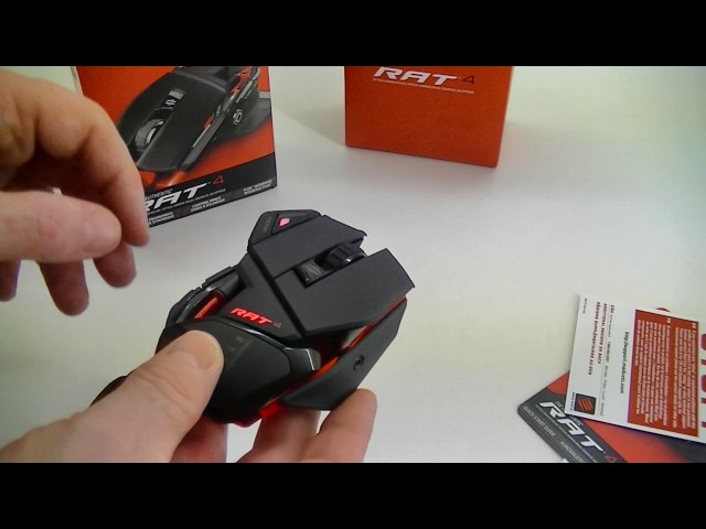 Pr�sentation souris Mad Catz RAT4