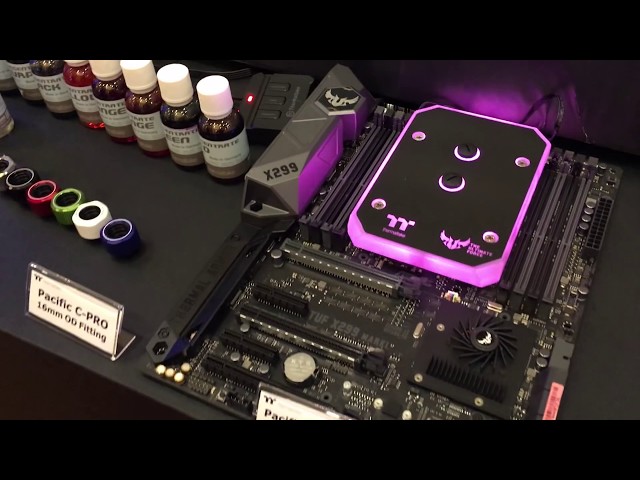 CES 2018 : Le stand Thermaltake