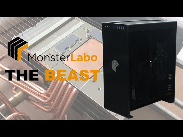 Dcouverte boitier MONSTERLABO THE BEAST : ATX et 100 % passif