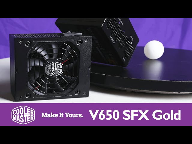Prsentation alimentation Cooler Master V650 SFX Gold