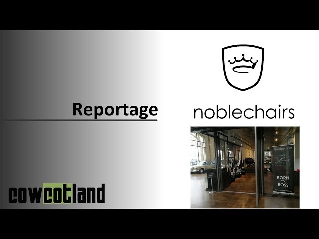 Pr�sentation Showroom noblechairs Berlin