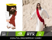 Concours Minecraft Nvidia Jesus