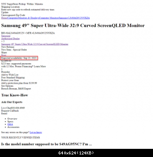 Samsung Odyssey G9 Neo 2021 Date ?