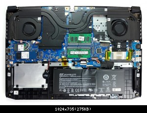 Acer Nitro 5 (an517-41) Internals S