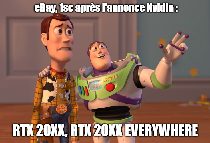 Nvidia Qui Casse Le Game, Les Marketplace S'affolent :) Meme Nvidia