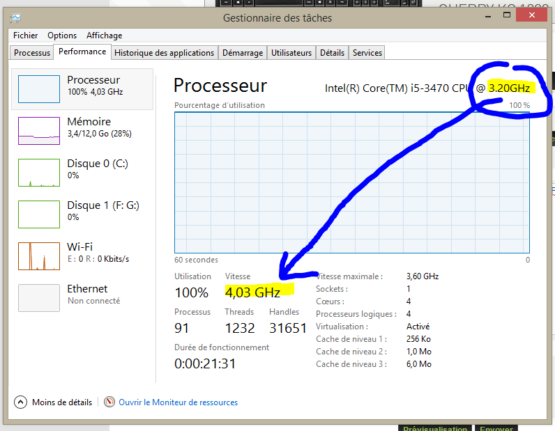 4ghz??? wow! bug?