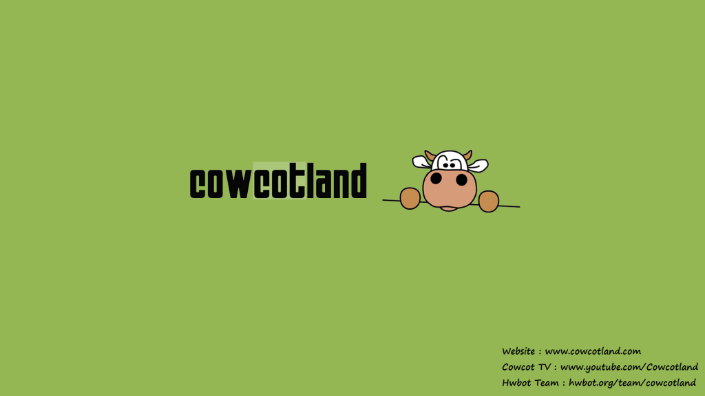 Fond D'cran Cowcotland Parce qu'un bon screen, c'est avant tout un bon fond d'cran !