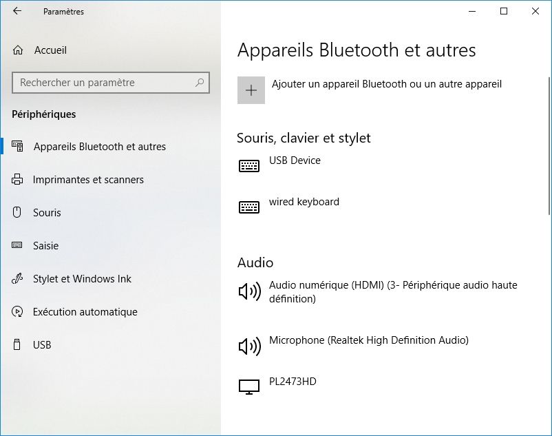 Activer Bluetooth 