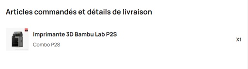 Commande 1 P2S